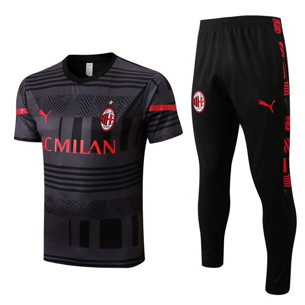 Camiseta AC Milan Conjunto Completo 2022/23 Gris